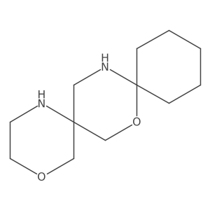 4,8-Dioxa-1,15-diazadispiro[5.2.5^{9}.2^{6}]hexadecane结构式