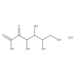 L-Xylo-2-Hexulosonic Acid Hydrate Structure