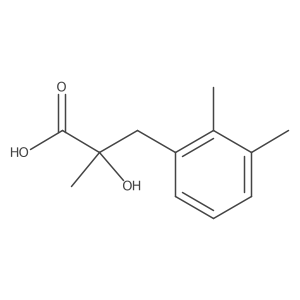 3-(2,3-Dimethylphenyl)-2-hydroxy-2-methylpropanoic acid Structure