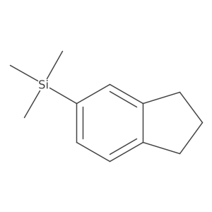 (5-Indanyl)trimethylsilane Structure