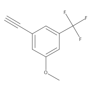 1-Ethynyl-3-methoxy-5-(trifluoromethyl)benzene Structure
