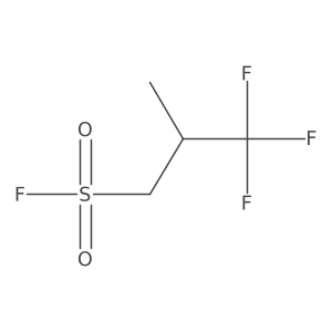 3,3,3-Trifluoro-2-methylpropane-1-sulfonyl fluoride结构式