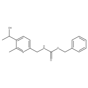 benzyl N-{[5-(1-hydroxyethyl)-6-methylpyridin-2-yl]methyl}carbamate Structure