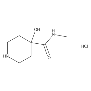 4-hydroxy-N-methylpiperidine-4-carboxamide hydrochloride Structure