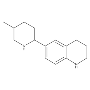 rel-6-((2S,5R)-5-Methylpiperidin-2-yl)-1,2,3,4-tetrahydroquinoline Structure