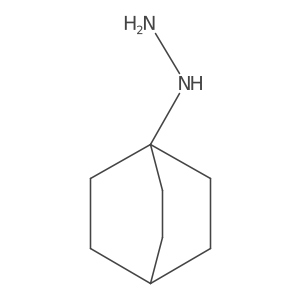 1-Bicyclo[2.2.2]octanylhydrazine Structure