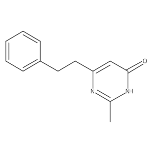 2-Methyl-6-phenethylpyrimidin-4-ol Structure