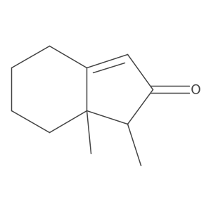 (1S,7aR)-1,7a-Dimethyl-1,4,5,6,7,7a-hexahydro-2H-inden-2-one结构式