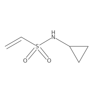 N-Cyclopropylethenesulfonamide Structure