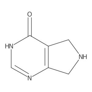 1,5,6,7-Tetrahydropyrrolo[3,4-d]pyrimidin-4-one Structure
