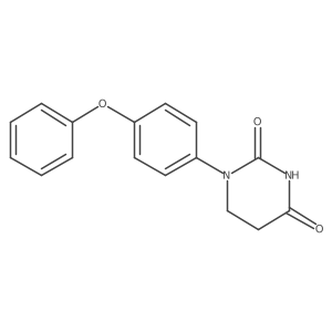1-(4-Phenoxyphenyl)hexahydropyrimidine-2,4-dione Structure