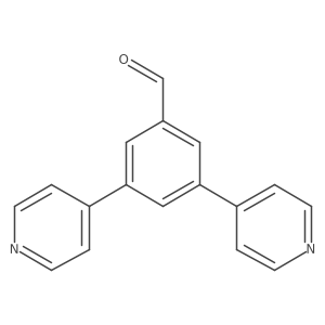 3,5-Di(pyridin-4-yl)benzaldehyde Structure