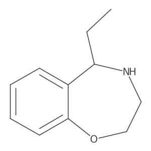 5-Ethyl-2,3,4,5-tetrahydro-1,4-benzoxazepine Structure
