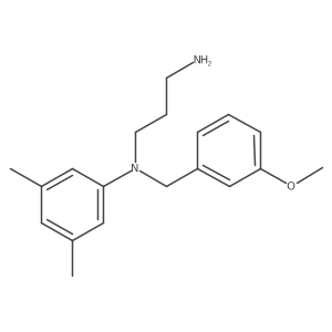N1-(3,5-Dimethylphenyl)-N1-[(3-methoxyphenyl)methyl]-1,3-propanediamine结构式