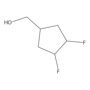 Rel-((1r,3R,4S)-3,4-difluorocyclopentyl)methanol Structure
