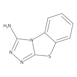 Benzo[4,5]thiazolo[2,3-c][1,2,4]triazol-3-amine结构式