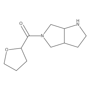 (cis-Hexahydropyrrolo[3,4-b]pyrrol-5(1H)-yl)(tetrahydrofuran-2-yl)methanone结构式