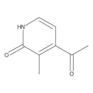 4-Acetyl-3-methylpyridin-2(1H)-one Structure