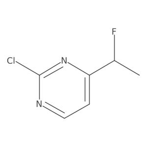 2-Chloro-4-(1-fluoroethyl)pyrimidine结构式