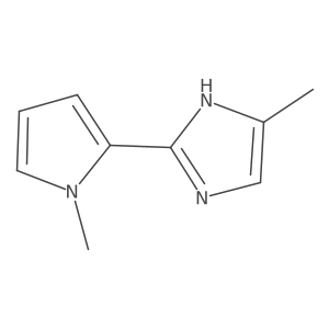 1H-Imidazole, 5-methyl-2-(1-methyl-1H-pyrrol-2-yl)-结构式