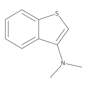 N,N-Dimethylbenzo[b]thiophen-3-amine结构式