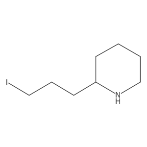 2-(3-Iodopropyl)piperidine结构式