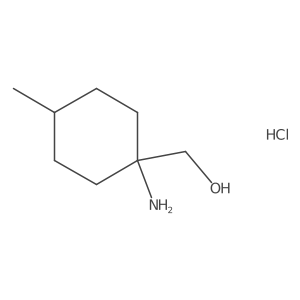 (1-Amino-4-methylcyclohexyl)methanol hydrochloride Structure