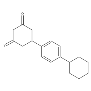 5-(4-Cyclohexylphenyl)-1,3-cyclohexanedione Structure