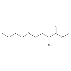Methyl O-butyl-L-homoserinate结构式