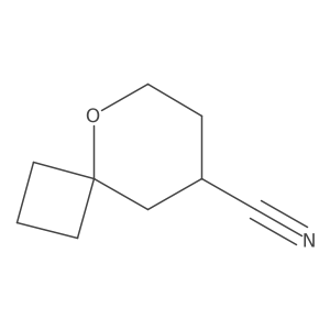 5-Oxaspiro[3.5]nonane-8-carbonitrile Structure