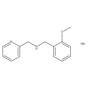 (2-Methoxybenzyl)(2-pyridinylmethyl)amine hydrobromide Structure