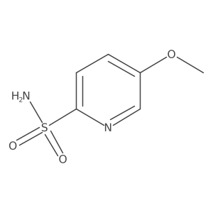 5-Methoxypyridine-2-sulfonamide Structure