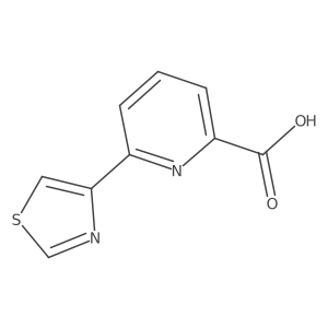 6-(1,3-Thiazol-4-yl)pyridine-2-carboxylic acid Structure