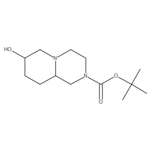 tert-Butyl 7-hydroxyhexahydro-1H-pyrido[1,2-a]pyrazine-2(6H)-carboxylate结构式
