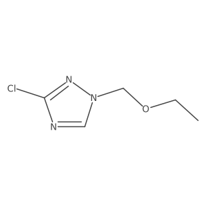 3-Chloro-1-(ethoxymethyl)-1H-1,2,4-triazole结构式
