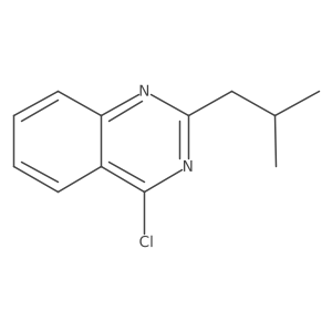 4-Chloro-2-(2-methylpropyl)quinazoline结构式