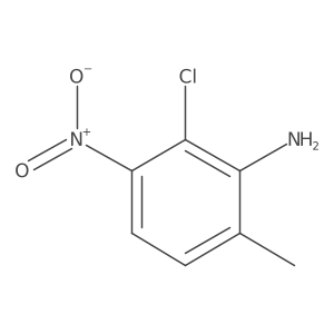 2-Chloro-6-methyl-3-nitroaniline Structure