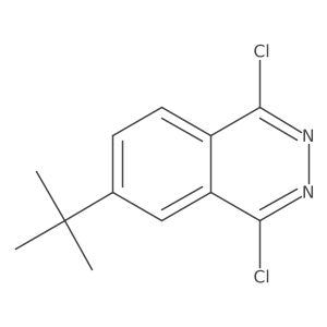 6-(tert-Butyl)-1,4-dichlorophthalazine Structure