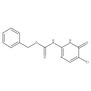 benzyl N-(5-chloro-4-hydroxypyrimidin-2-yl)carbamate Structure