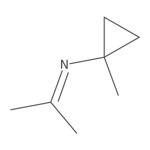 N-(1-methylcyclopropyl)propan-2-imine Structure