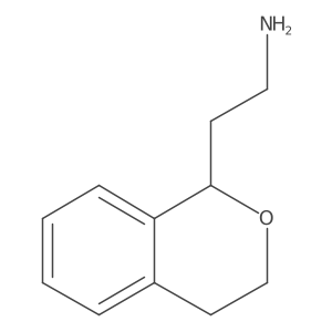 [2-(3,4-dihydro-1H-isochromen-1-yl)ethyl]amine结构式