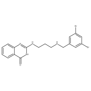 2-[3-(3,5-Dibromo-benzylamino)-propylamino]-1H-quinazolin-4-one Structure