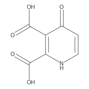 4-Hydroxyquinolinic acid Structure