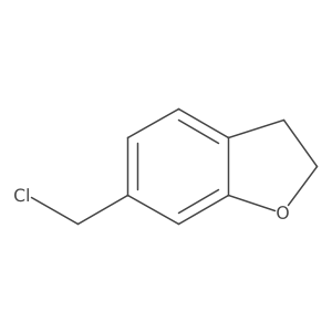 6-(Chloromethyl)-2,3-dihydrobenzofuran Structure