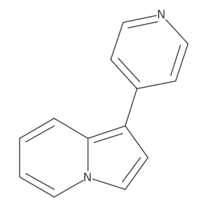 Pyridin-4-yl indolizine Structure