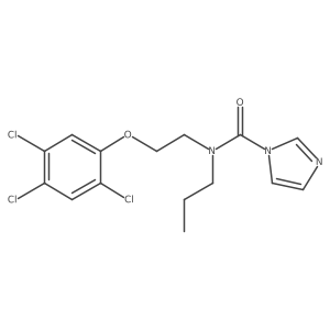 N-propyl-N-[2-(2,4,5-trichlorophenoxy)ethyl]-1H-imidazole-1-carboxamide Structure