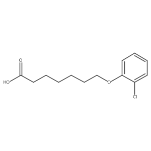 7-(2-Chlorophenoxy)heptanoic acid Structure