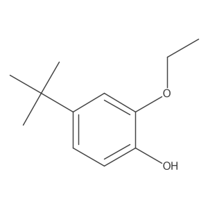 4-(tert-Butyl)-2-ethoxyphenol结构式