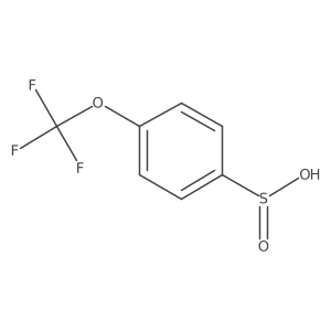 4-(Trifluoromethoxy)benzenesulfinic acid结构式