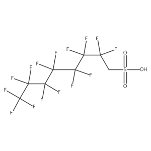 2,2,3,3,4,4,5,5,6,6,7,7,8,8,8-Pentadecafluoro-1-octanesulfonic acid Structure